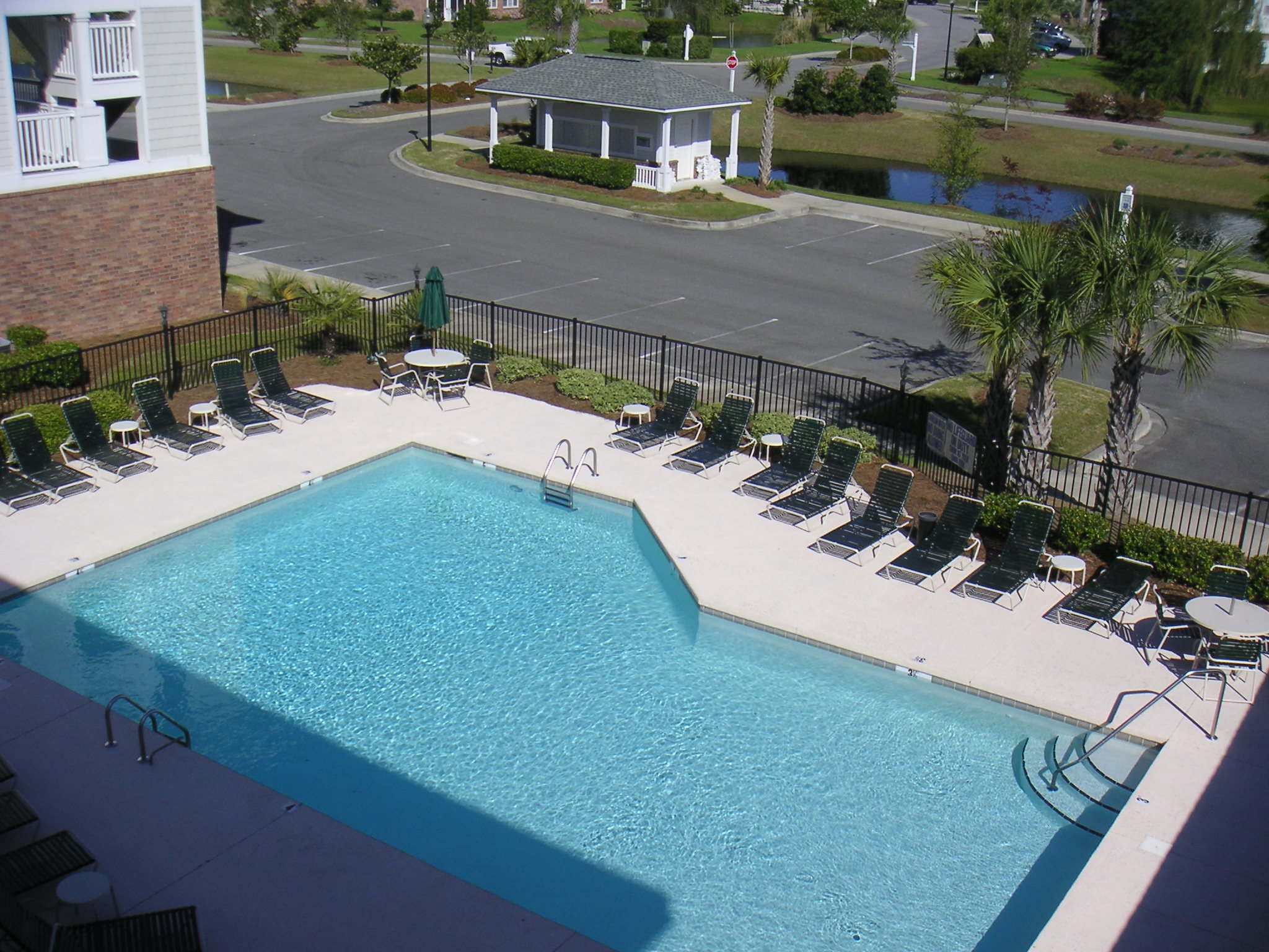 One of Two Pools Available to Guests